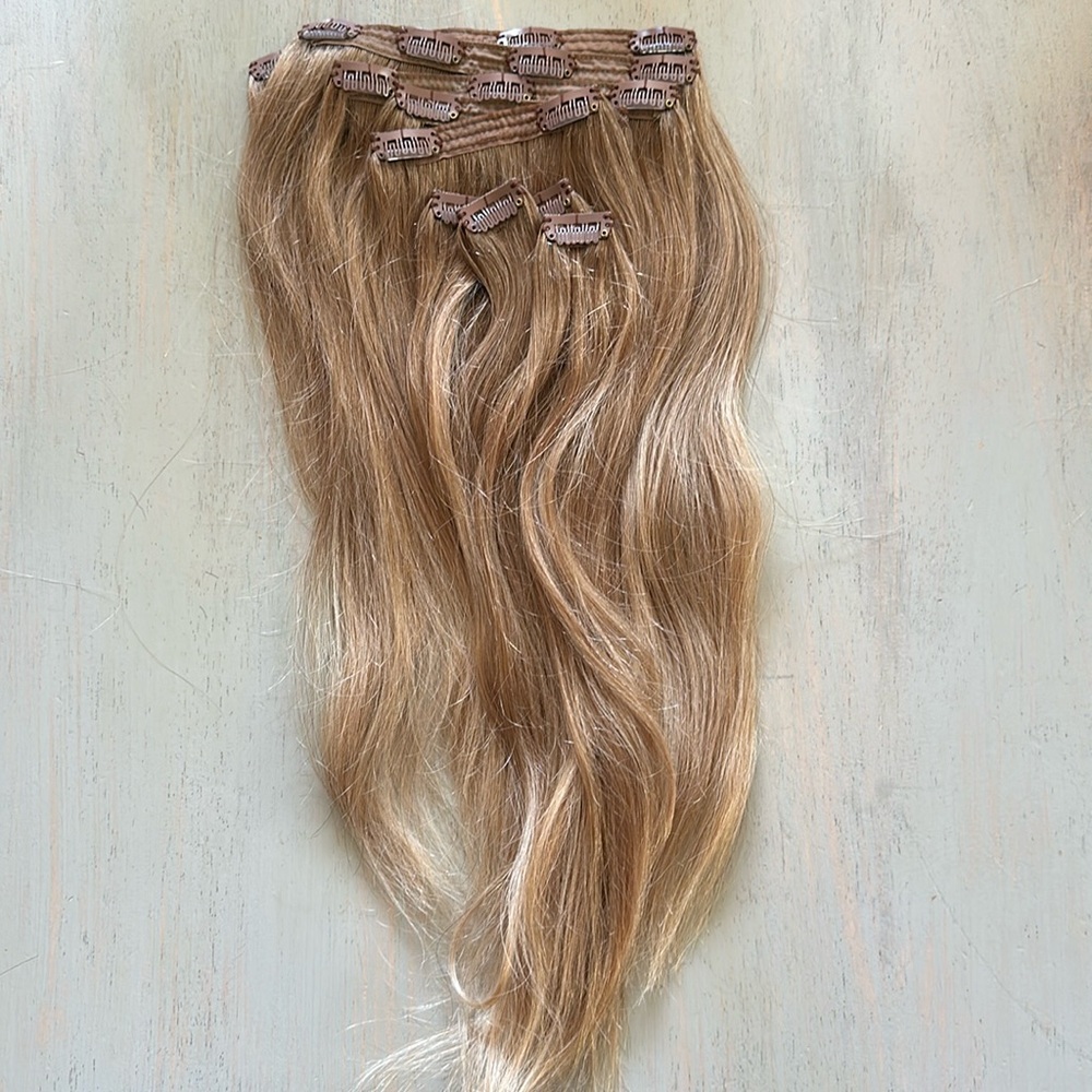Luxy hair classic 16 inch bronde balayage extensions